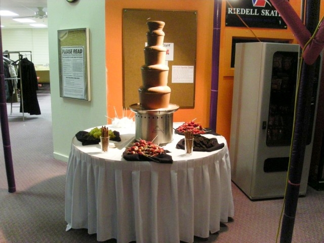 Chocolate Fountain at Private Party